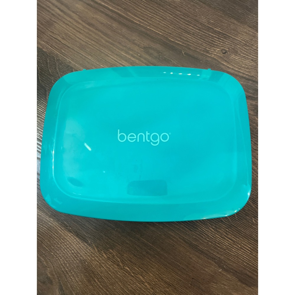 Bentgo Leak-Proof Bento Lunch Box Teal 3-Compartment Food Container